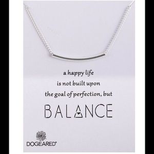 COMING SOON! Balanced Tube Bar Pendant Necklace